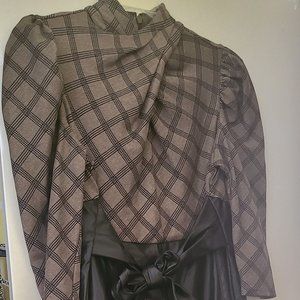 New York and Company Dress Keyhole Neck